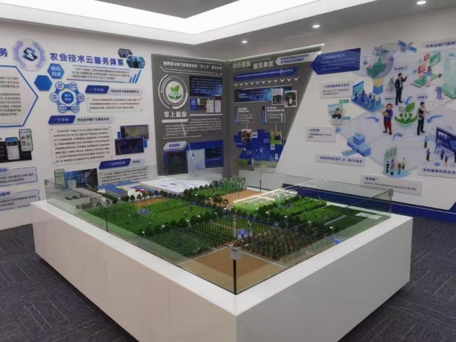 企業(yè)展廳模型